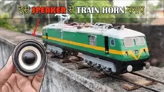 How To Make Train Horn | For Model Train Wag9 | Miniature Vehicle India