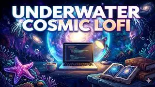 🌌 Deep Space Ocean Lofi ✨ Cosmic Underwater Beats | Study/Relax/Sleep 🌊
