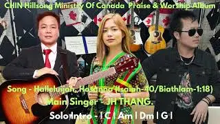 HALLELUIJAH HOSANNA - 2026 - Falam - 4/4 Beat (Instrumental with Lyrics & Chords)