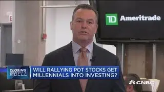 Millennials trading pot stocks 25 percent more actively than other groups, TD Ameritrade strategist