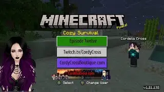 Minecraft Survival Cozy Stream - Episode 12