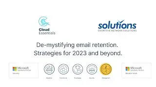 De-mystifying email retention.  Strategies for 2023 and beyond.