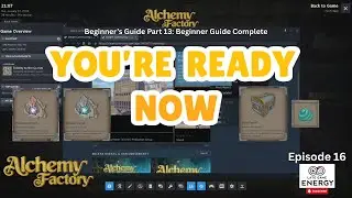 Blueprints, Portals & Final Tips | Alchemy Factory