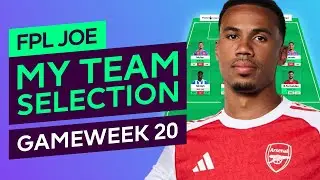 GABRIEL IN ⁉️ FPL GAMEWEEK 20 TEAM SELECTION ✅