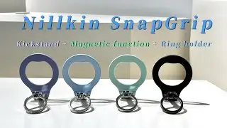 Multi-functional magnetic phone ring holder