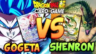 GOGETA SSJ VS Dragon Shenron ?! Dragon Ball Super CARD GAME ITA (Mazzi) 2019