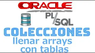 Curso de Oracle PLSQL en español desde cero | COLECCIONES: COMO LLENAR ARRAYS CON TABLAS (video 38)