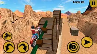 Crazy Bike Stunt Race 3D # 3 - Android iOS Gameplay -Level 17-22