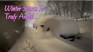 Second Major Snowstorm Hits Toronto | 40 cm. of snow or even more in Toronto and the GTA