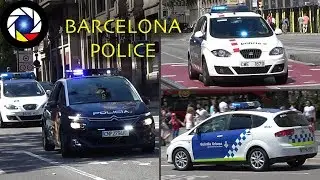 Barcelona Police responding urgently