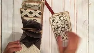 An 'Accolade' Criss Cross Accordion Pocket Mini Album **SOLD**