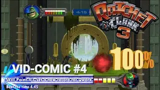 Ratchet & Clank 3 (HD) - All Skill Points & Titanium Bolts (Vid-Comic #4) + DR. NEFARIOUS BOSS FIGHT