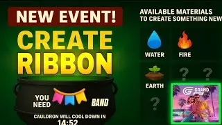 🔥 NEW EVENT! How to CREATE RIBBON BAND in the Birthday Event | Grand Mobile RP Life Simulator