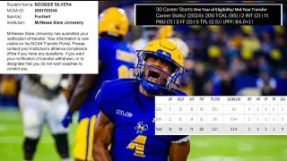 Boogsie Silvera 5&rsquo;11 195lb Safety (Transfer Portal 1 Year/Mid-Year)