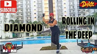 DIAMOND x ROLLING IN THE DEEP raggamix / SALSA Dance Workout #DjMK