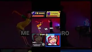 BRAWLER IQ Brawl Stars Funny Moments #brawlstars #shorts