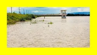 Rio Piranhas com &aacute;gua da Transposi&ccedil;&atilde;o