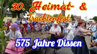 30. Heimat  & Trachtenfest / 575 Jahre Dissen / Großer Umzug