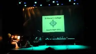 Cormac Everard performing 'Nocturne' by Chopin at the Awards Night 2013