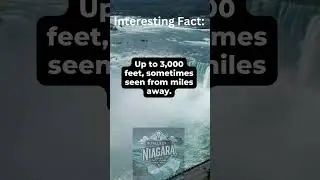 Niagara Falls' Mist Rises to Astonishing Heights #naturewonders