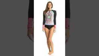 Body Glove Active Look At Me Surf's Up L/S Rashguard | SwimOutlet.com