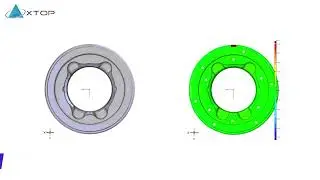 Tire bearing hub die 3D inspection and hot forging process optimization