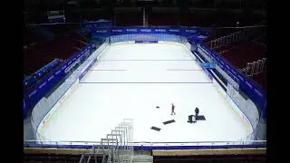 Beijing 2022 - Wukesong Arena - Hockey Ice Install - Jet Ice Ltd