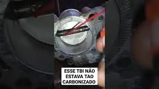 ESSE TBI N&Atilde;O ESTAVA T&Atilde;O CARBONIZADO #shorts #oficinamecanica