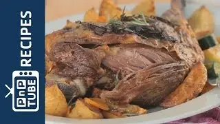 How to make Greek leg of lamb