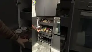 Best Kitchen Tall Storage Unit for Pantry | Space-Saving Organization Ideas! #shorts