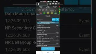 Data Session Drop Event Notification Setting