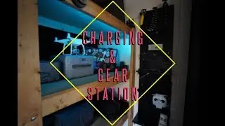 Studio Gear Organization and Building Our Own Charging Station