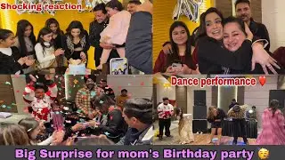 Big Surprise For Mom’s Birthday Party 🥳 || Dance Performance 😍 || Shocking Reaction 😱