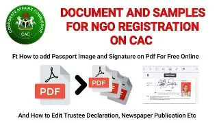 Требования к документам НПО для успешной регистрации в CAC: добавьте подпись и паспорт в PDF-файл