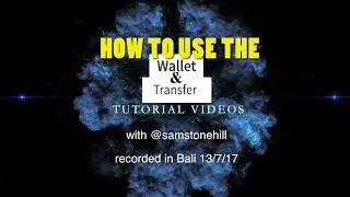 Steemit Wallet & Transfer procedure using Bittrex