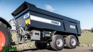 Prep&aacute;rese para trabajar con el remolque basculante Stronga DL1200