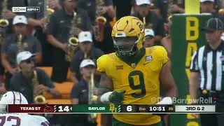 Texas State OL/Offense vs Baylor Defense (2023)