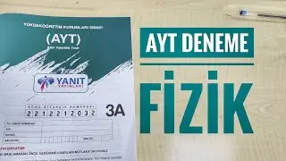 YANIT yayınları Ayt deneme çözüm 🌛