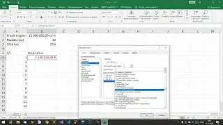 Annuitent kredit kalkulyator / MS Excel dasturida bank sohasidagi kreditlarni hisoblash