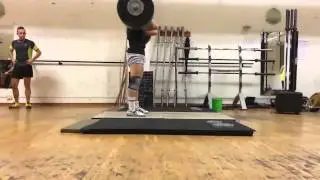 135Kg Clean&jerk - Andrea Barbotti @Phoenix Training