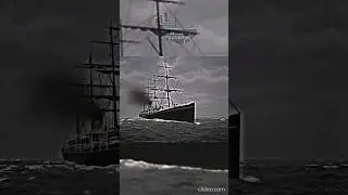 SS Atlantic in her prime ⛵🚢🇬🇧 #atlantic #whitestarline #ships #edit #shorts #sinking #history
