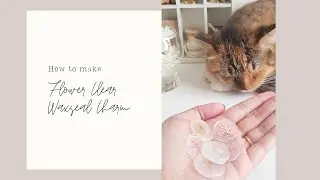 How to Make Flower Clear Wax Seal Charm