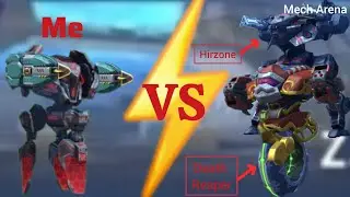Đ&euml;&agrave;ťh Ŕ&egrave;&aacute;p&euml;ř VS 2 Players | Death Reaper, Hirzone | 1V2 Custom - Mech Arena | Final Video in 2025