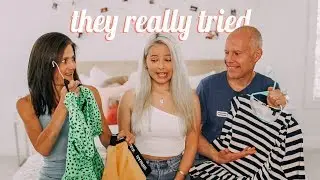 I let my parents pick out outfits for a week