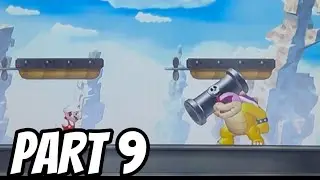 Me Playing New Super Mario Bros U Deluxe Gameplay Part 9 - WORLD 6-Tower 6-7 6-Castle