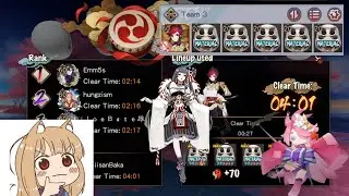 [Onmyoji] I played secret zone Momiji 100% auto with Hiromasa and Bondling Seductress !!!