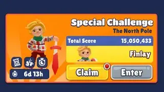 ⭐Subway Surfers Classic North Pole Showdown to get Finlay's Merrymaker Outfit in Special Challenge ⭐