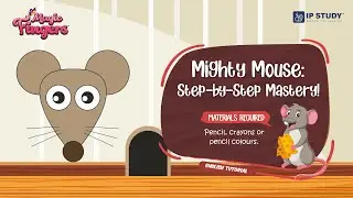 Mighty Mouse: Step-by-Step Mastery! | Magic Fingers Art & Craft Books | Grade 3 - Activity 12