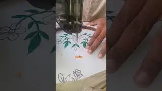 Machine Embroidery Made Simple | Beginner Practice Design #shorts#viral #trending | Rizwan Ali Tv