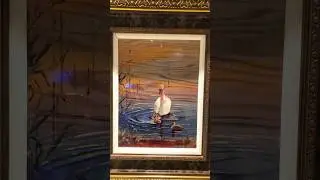 Swan Serenity: A Peaceful Moment in Art